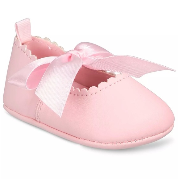 Macy's Other - Baby Girls Soft Sole Ballet Flats, Created for Macy's Sz 3 Like New